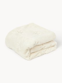 Fluffy knuffeldeken Nari met wintermotief