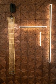 Decoratief Houten Wandpaneel | Nolan   Brown | 60×60 cm | Amerikaans Notenhout