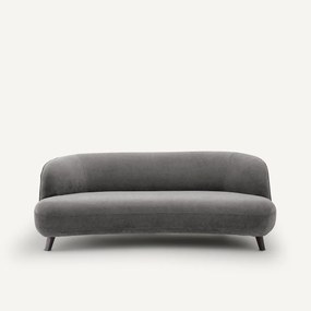 3-zitsbank, stonewashed fluweel, Rosebury, design E. Gallina