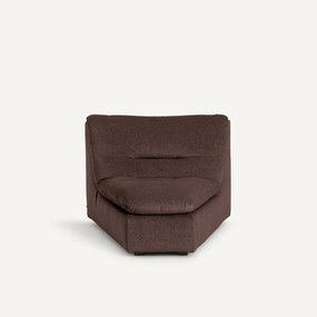 Modulaire hoek in linnen fluweel, GIULIANO