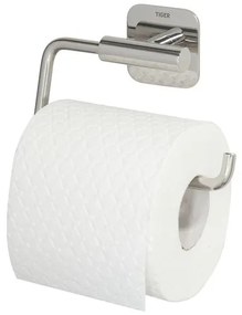 Tiger Colar Toiletrolhouder - zonder klep - zelfklevend - gepolijst RVS 1314030346