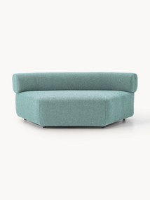 Ronde bouclé hoekmodule Anton