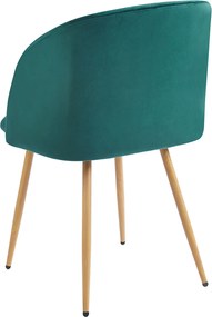 Set 2 Velt Fluwelen Stoelen