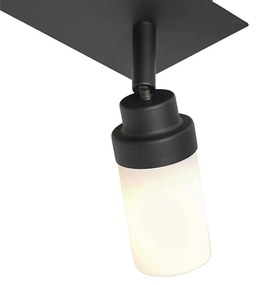 Moderne badkamer Spot / Opbouwspot / Plafondspot zwart 2-lichts IP44 - Japie Modern G9 IP44 Lamp
