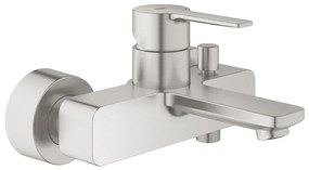 GROHE Lineare New badkraan met omstel en koppelingen supersteel 33849DC1