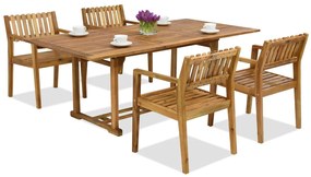 Tuinmeubelen van hout Birma/Timor 4 Garden Point