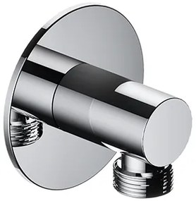 Hotbath Cobber Doucheaansluiting Zwart Chroom M517