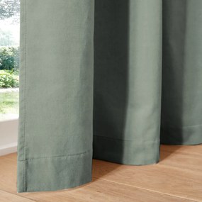 Fluwelen gordijn afgewerkt met verdekte lussen, Velvet