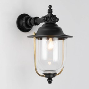 Lindau Muurlamp Hang Zwart