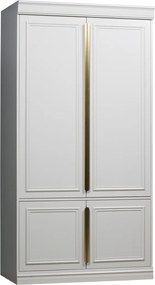 BePureHome Organize Kledingkast Met Lambrisering - 110x62x215cm.