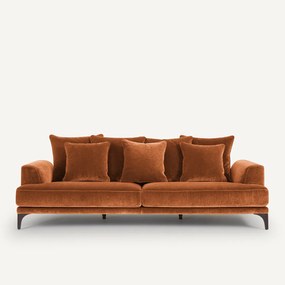 Bank van fluweel linnen, Armento