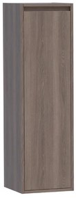 Saniclass Nexxt Badkamerkast - 120x35x35cm - 1 greep - loze linksdraaiende deur - MFC - legno viola 7616L