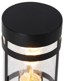 Smart buitenlamp met dimmer zwart 80 cm IP44 incl. Wifi ST64 - Gleam Modern E27 IP44 Buitenverlichting cilinder / rond