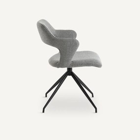 Draaiende tafelfauteuil Asyar