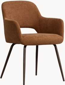 Gestoffeerde eetkamerstoelen Jenny met armleuningen, 2 stuks