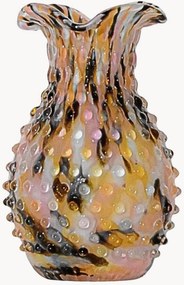 Mondgeblazen vaas Hobnail, H 21 cm
