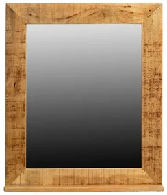 Stoere Spiegel Van Mangohout - 67x80cm