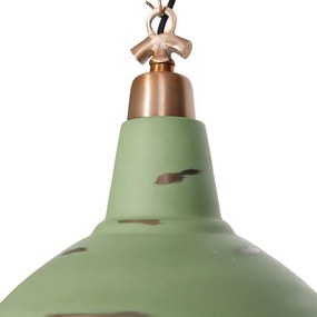 Industriële hanglamp antiek koper - Goliath