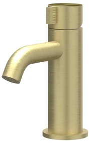 IVY Tribe Wastafelmengkraan - opbouw - laag - coldstart - RVS316 - geborsteld mat goud PVD 6100372
