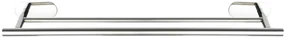 Wenko Orea turbo-loc handdoekhouder duo RVS glans