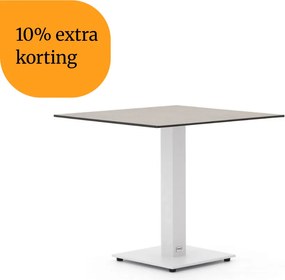 + 10% kassakorting | Tuin eettafel Forza | Vierkant | Tuintafel Kunststof | 70x70cm | 2 personen | Kees Smit Tuinmeubelen