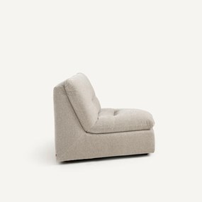 Modulaire hoekzetel in chenille fluweel, Giuliano