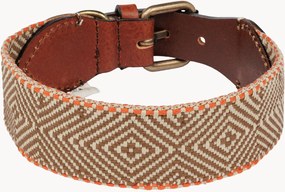 Handgemaakte huisdierhalsband Capri, verschillende maten