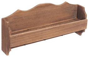 vidaXL Wandkapstok 50x10x23 cm hout bruin