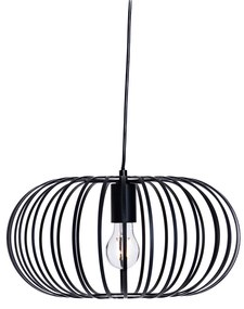 Moderne hanglamp zwart - Troopa Modern E27 rond Binnenverlichting Lamp