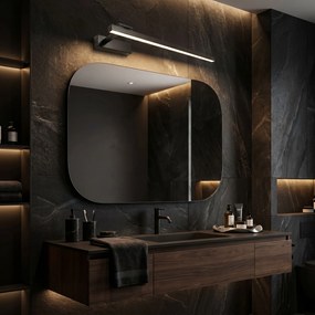 Badkamer LED-wandlamp SWE035-1W 60cm BLACK