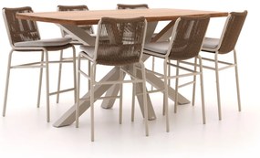 Bellagio Caronia/Induno Deens Ovaal 220cm barset 7-delig stapelbaar