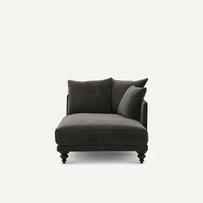 Chenille fluwelen longchair, Lazare