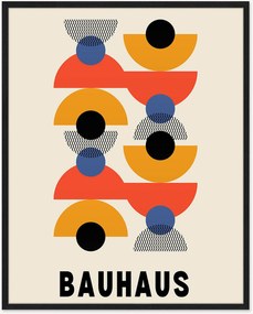 Ingelijste digitale print Bauhaus