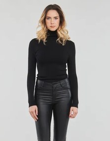 Trui Zwart Only  ONLKAROL L/S ROLLNECK PULLOVER KNT NOOS