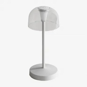 Draadloze LED-tafellamp Wit - Sklum