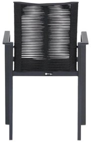 Tuinset 4 personen 90 cm Rope Grijs Santika Furniture Santika