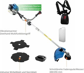 Güde Bosmaaier 52cc GFS 52.3E Elektrische Start