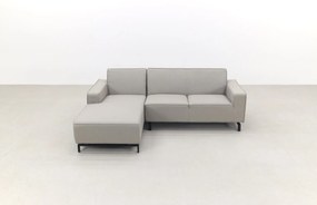 Boavista Sunbrella loungebank chaise longue - Nature Grey - 2-delig - rechts