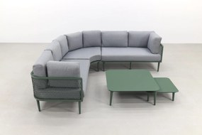 Garden Impressions Nina loungeset - Moss green/light grey
