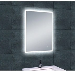 Wiesbaden Quatro spiegel rechthoek met LED, dimbaar en spiegelverwarming 70 x 50 cm 38.4110