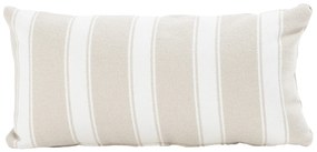 Sierkussen 30x60 cm boucle stripe cream 4 Seasons Outdoor