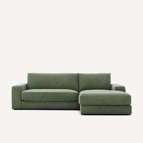 Hoekbank in fluweel, Skander