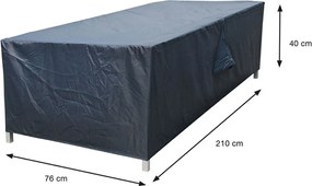Garden Impressions Ligbed beschermhoes 210x76xH40 cm