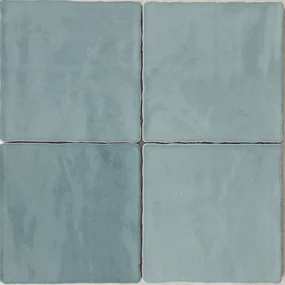 By Goof Moos mozaïek 13x13cm blauw