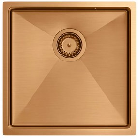 Stalen spoelbak ANTHONY 50 COPPER