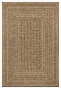 In- & outdoor vloerkleed Limonero in jute look
