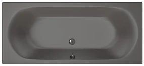 Xenz Cuba badkuip 180x80x48cm antraciet