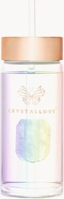 Waterfles Hologram Crystallove van helder kwarts