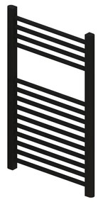 Eastbrook Wingrave verticale verwarming 80x50cm mat zwart 445 watt