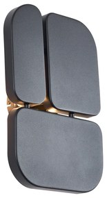 Design wandlamp zwart 3-lichts - Planes Design G9 Binnenverlichting Lamp